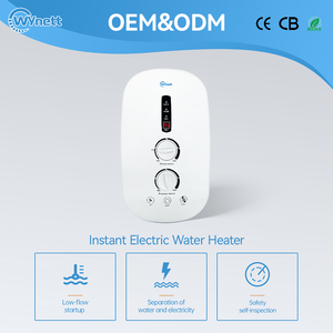 Calentador de Agua Eléctrico Instantáneo Portátil de 220V 5.5kw con Bomba Silenciosa y Perilla de Control para Ducha y Baño - Product Image 6