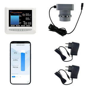 Detector <span class=keywords><strong>de</strong></span> Nivel <span class=keywords><strong>de</strong></span> Líquido Inalámbrico para Tanque <span class=keywords><strong>de</strong></span> Agua <span class=keywords><strong>de</strong></span> Lluvia TLC2404LS-WL, RF433MHz, para Pantalla y Aplicación, para Riego Sostenible del Hogar y Jardín - Product Image 2