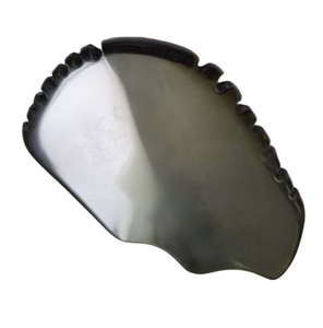 Hình dạng không đều màu Đen Đá Obsidian gua SHA En Jade - Product Image 4