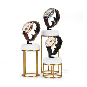 Microfiber Holder High-End Watch <b>Display</b> Movable Watch Showcase <b>Display</b> Rack - Product Image 5