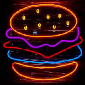 กระจกมหัศจรรย์3D หลากสีหลายพันชั้น LED นีออนสัญลักษณ์เรืองแสง LED แบบกำหนดเองได้กระจกอินฟินิตี้แบบ LED - Product Image 4