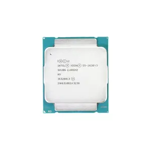 オリジナル、Server XeonプロセッサーE5 2630 v3 E5 v38コア20MBキャッシュ2.40 GHz 85W CPU、90% NEW