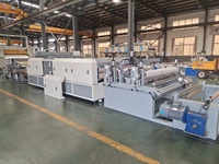 Machines à plastifier à plat en stratifié de fibre de verre Machine à plastifier avec zone de chauffage et de refroidissement