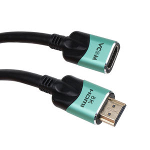 สาย <span class=keywords><strong>HDMI</strong></span> VCOM คุณภาพสูง8K 60Hz 4K 120Hz ชาย-หญิงสายต่อวิดีโอเสียง HDR 48Gbps 0.3M 1M - Product Image 5