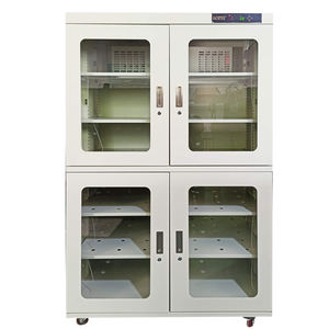 <span class=keywords><strong>ESD</strong></span> Weiß-Schwarzer Automatisch Einstellbarer Trockenschrank 220V Feuchtigkeitsgeschützter Elektronik-Lagerungsschrank für PLC-Kernkomponenten aus Kaltgewalztem Stahl - Product Image 2