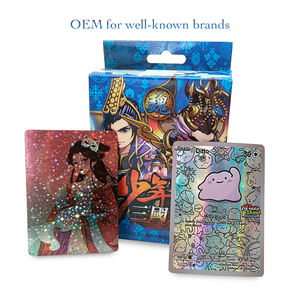 Cartes à collectionner personnalisées de qualité supérieure, écologiques, recyclables, à coins arrondis, jeux de cartes imprimés avec logo personnalisé pour collection - Product Image 2