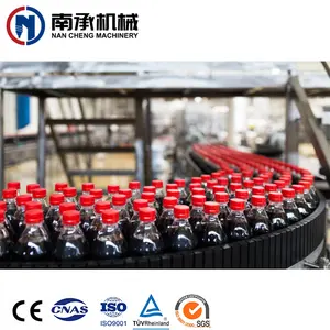 PET Bottle Soft Beverage Production Line Soda Cola Sprite Energy carbonated drinks mixer storage Filling packaging Machine