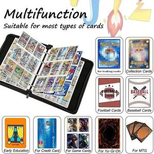 Y Y Wholesale 400-Pocket Gaming Card Binder Low Price Hot Trading Collection Binder with PU Cover for Card Collector PM TCG - Product Image 4