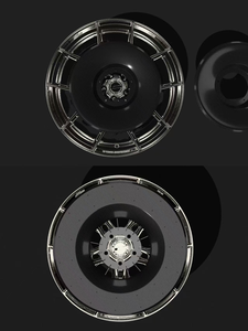 Nouvelles coques de roues turbofan en fibre de carbone véritable noire personnalisées 18-20 pouces pour Tesla Model 3 Model Y Performance, enjoliveurs aérodynamiques - Product Image 4