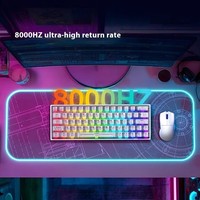Keyboard Gaming Mekanik ND63 Ultra/Max dengan Sakelar Magnetik, Rapid Trigger 8000Hz, 68 Tombol, RGB Backlit, Gasket untuk PC Esports