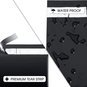 Hand Carry Design Poly Shipping Mailers Tear Proof <b>Waterproof</b> For Daily Commodity Sample Mailing Business Gift Packaging - Product Image 4