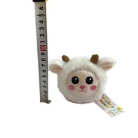 Ballon anti-stress en peluche à motif animal avec fourrure rebondissante 8 cm, jouet unisexe pour Pâques, cadeau pour les enfants de 8 ans et plus