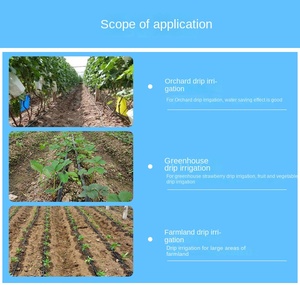 Tuyau <span class=keywords><strong>d</strong></span>'irrigation <span class=keywords><strong>goutte</strong></span> à <span class=keywords><strong>goutte</strong></span> en plastique 16PE, cylindre agricole avec 20 goutteurs pour les arbres fruitiers, système automatique, garantie de 4 ans - Product Image 4