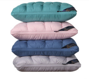 1000g Healthy Hilton Sleep Hotel <span class=keywords><strong>Goose</strong></span> Down Twisted Bread Shape Neck Bed Pillow <span class=keywords><strong>5</strong></span> Star Hotel 48x74 Almohada Hilton Down Pillow - Product Image 5