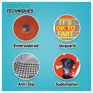 Gratis Ontwerp Gratis Monster Low Moq Crew Katoenen Sokken Groothandel Dikker Lengen Hoge Kwaliteit Sokken <span class=keywords><strong>Logo</strong></span> Custom Sokken - Product Image 4