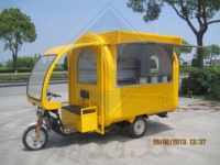 Camion de nourriture restaurant entièrement équipé magasin d'alimentation chariots de vendeurs de rue à vendre chariots de nourriture de poulet frit