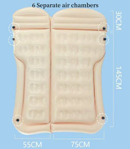 Venta caliente personalizable viaje al aire libre cojín móvil cama inflable Camping SUV coche colchón de aire - Product Image 3