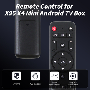 Control remoto infrarrojo X96X4 <span class=keywords><strong>TV</strong></span> <span class=keywords><strong>Box</strong></span> Control remoto Compatible para <span class=keywords><strong>X98</strong></span> <span class=keywords><strong>MINI</strong></span> X96 Smart <span class=keywords><strong>Android</strong></span> <span class=keywords><strong>TV</strong></span> <span class=keywords><strong>BOX</strong></span> - Product Image 3