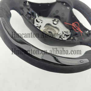Volant de direction LED en Alcantara pour BMW E90 E91 E92 E93 Série 3 - Vente en gros à prix réduit - Product Image 4