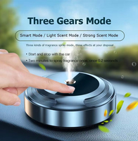 Diffuseur d'aromathérapie intelligent rechargeable par USB de luxe pour voiture, diffuseur de parfum pour voiture, diffuseur d'aromathérapie pour voiture