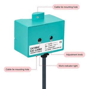 Capteur de niveau de liquide sans contact Yesi pour pipeline, détecteur capacitif de niveau d'eau, détecteur de proximité pour liquides adhésifs et huiles E2C-L26NO - Product Image 4