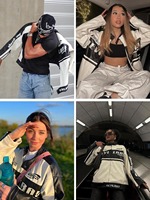 OEM Unisex Üniversite Ceketi Özel Tasarım Rüzgar Geçirmez Su Geçirmez Polyester/Pamuk Saten Nakışlı Beyzbol Koşu Ceketi