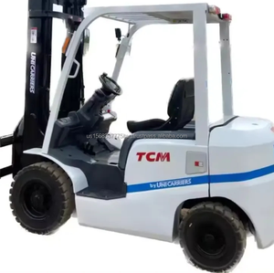 Montacargas Usado en Japón, Montacargas Diésel TCM 30 de 3 Toneladas con Motor Isuzu, Importado de Japón Original - Product Image 1