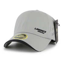 Gorra de béisbol deportiva informal Lackpard de 6 paneles con hebilla ajustable, tela de sarga estampada de TPU, 100% poliéster, cuatro colores.