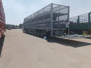 รถพ่วงบรรทุกสินค้าแบบดั๊มพ์ข้าง SIONTRUK HOWO ราคาโรงงาน 3 เพลา 5000 กก. รับน้ำหนักได้สูง ระบบยกข้าง ยูโร-2/3 - Product Image 4