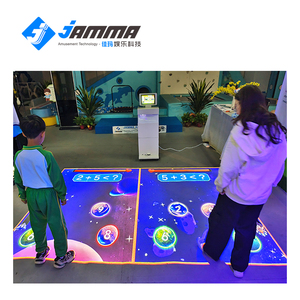 Máquina de mapeo 3D holográfica todo en uno móvil Juego de proyección de piso <span class=keywords><strong>AR</strong></span> interactivo para exteriores con construcción de metal - Product Image 3