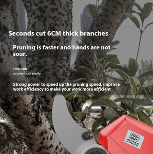 Sécateur de jardin rechargeable au lithium personnalisable, ciseaux spéciaux pour branches épaisses, pour arbres fruitiers, en plastique de qualité industrielle - Product Image 2