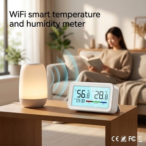 Tuya Smart Thermo-Hygrometer mit Hoher Genauigkeit, Echtzeit-Feuchtigkeitsdaten, Manuelle Kalibrierung, App-Fernüberwachung, Verlaufsexport - Product Image 1