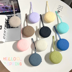 <span class=keywords><strong>Mini</strong></span> unisex tùy chỉnh Silicone Coin Key PURSE Wallet Dễ Thương Kawaii Tai nghe túi trường hợp với beo mô hình cho trẻ em & phụ nữ phụ nữ - Product Image 3
