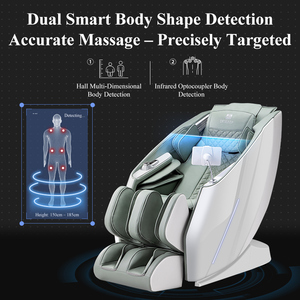 Home Use Smart <b>Chair</b> 3D Steel Mechanism 10 Auto Programs 9 Techniques Airbag Heating Voice Control DE-A10Lpro DE A10Lpro Smart M - Product Image 6