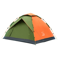Carpa de Camping de Camuflaje para 3-4 Personas, Hidráulica, Automática, de Doble Capa, para 4 Estaciones, de Montaje Rápido, con un Dormitorio, Venta al Por Mayor, Suministro OEM