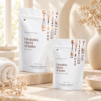 Sachets Doypack Personnalisés à Faible MOQ, Refermables, Impression Numérique, Finition Mate, Anti-humidité pour Trempettes de Bain