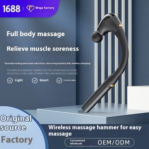 Abnehmbare Ellbogen-Faszien pistole für zwei Zwecke Neue grenz überschreitende Hammer-Schulter-Hämmerstab-ABS-Silikon-Massage mit 2000mAh - Product Image 2