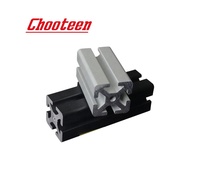 Fabricant de profilés en aluminium 4040 de haute qualité, extrusion à rainure en T 40x40mm