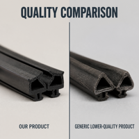 Bande d'étanchéité en caoutchouc EPDM extrudé sur mesure OEM, joint flexible pour portes et fenêtres, isolation des joints de cadre de bâtiment