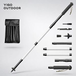 YIGO Outdoor Hiking <b>Pole</b> Aluminum Alloy 150kg Load Capacity Folding Portable With Accessories For Trekking - Product Image 1
