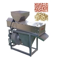 Machine à éplucher la peau d'arachide sèche rôtie en acier inoxydable, vente chaude