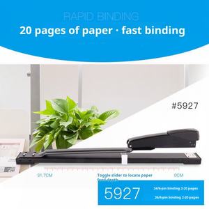 <span class=keywords><strong>Engrapadora</strong></span> de Brazo Extendido 5927 <span class=keywords><strong>para</strong></span> Encuadernación Central, Alcance Ajustable de hasta 20 Hojas - Product Image 2