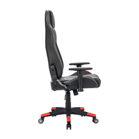 Chaise de course noire de haute qualité Chaises de jeu ergonomiques pour ordinateur pour la maison et le bureau