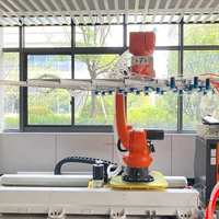 Robot industriel KUKA KR360 R2830 FORTEC, charge utile de 360 kg, longueur de bras de 2830 mm, répétabilité de 0,04 mm, manutention lourde, PLC