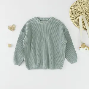 2022 Stylish Baby Clothing Pullover Jumper Toddler Girls Boutique Tops Kids Boys Knitted Sweaters In Stock