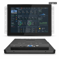 Monitor de Pantalla Táctil Capacitiva de 7/10.1/13.3/15.6/21.5 Pulgadas, HMI Integrado, Delgado, para Automatización de Edificios, Control BMS