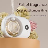 Diffuseur d'air sans eau rechargeable par USB, diffuseur d'huiles essentielles pour voiture, diffuseur ultrasonique à nébulisation, diffuseur portable pour la maison