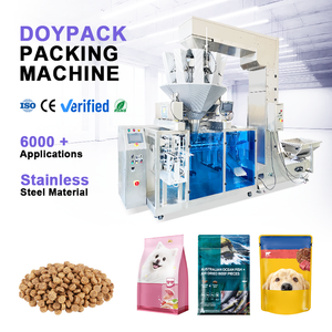 Machine d'emballage automatique haute vitesse pour sachets refermables de 1 kg et 2 kg pour aliments pour animaux de compagnie - Product Image 1