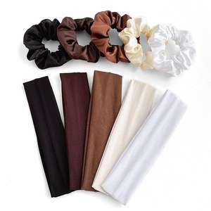 Yoga Sport Hoofdbanden Zachte Elastische Stretch Atletische Hoofdbanden Met Match Hair Scrunchies Voor Unisex Meisjes Vrouwen En Mannen - Product Image 3