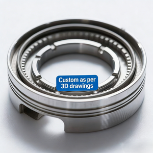 Pièces automobiles, prototypage rapide de voitures, pistons en alliage d'aluminium, pièces de moteur diesel, pistons de moteur en fonte CNC - Product Image 2